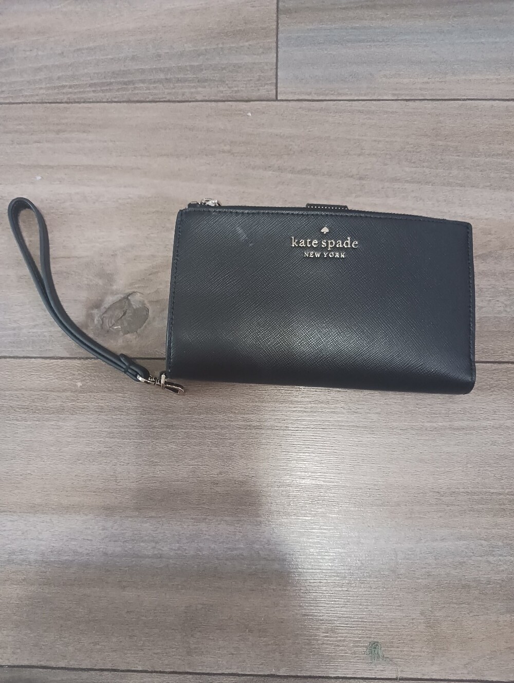 kate spade Black Wristlet Wallet
